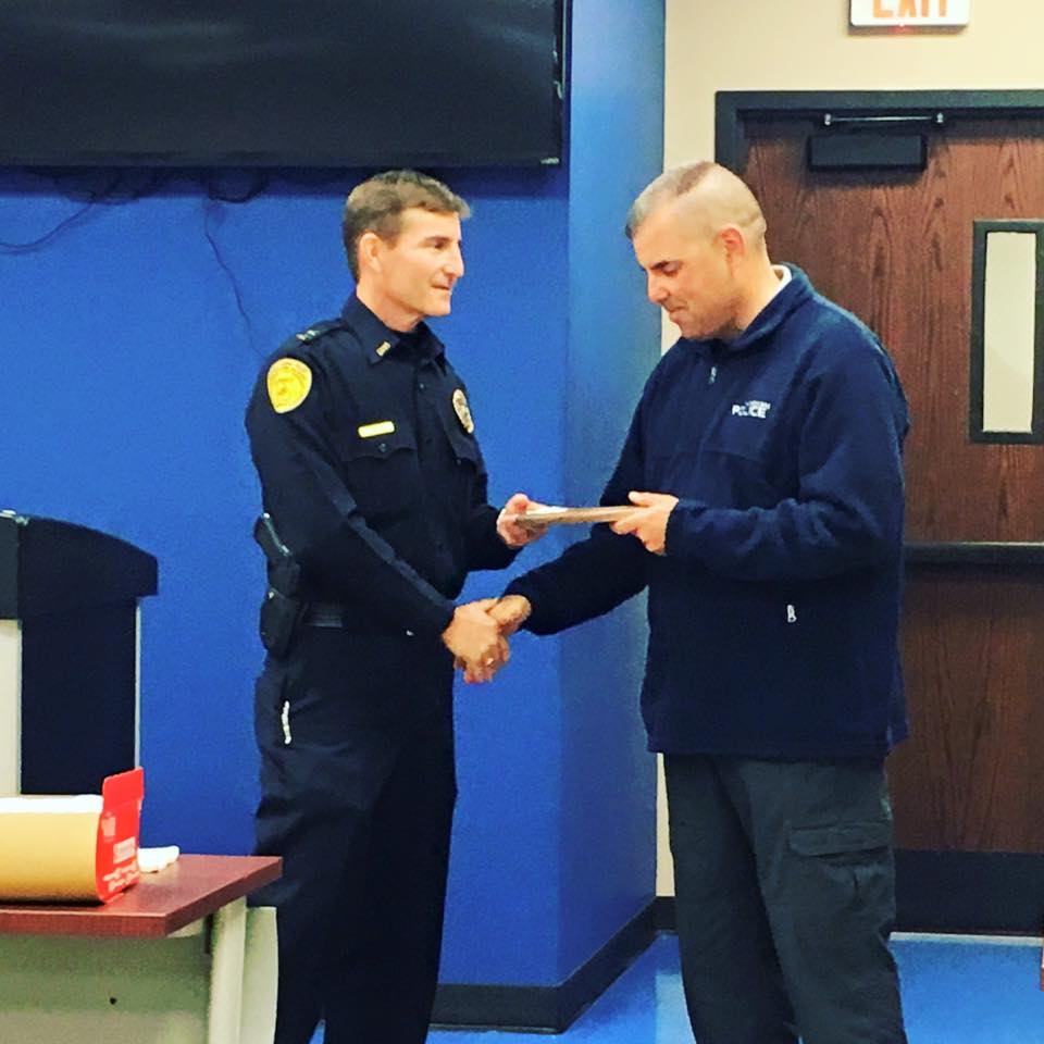 Warner Robins Police Department WRPD Names Officer of the Year Ofc