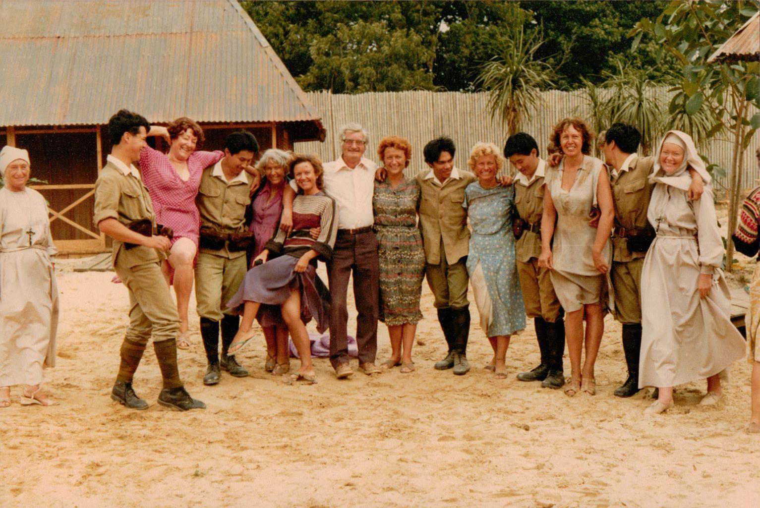 Funnily Enough: Appearing in the BBC TV drama 'Tenko'