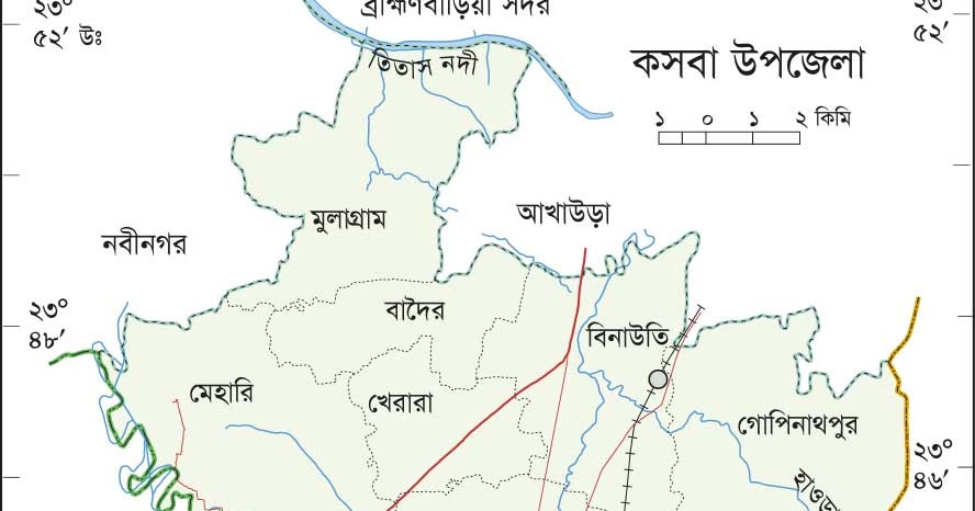 Bangladesh Map All Kasba Upazila Map