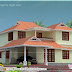 Beautiful Kerala house photo with floor plan