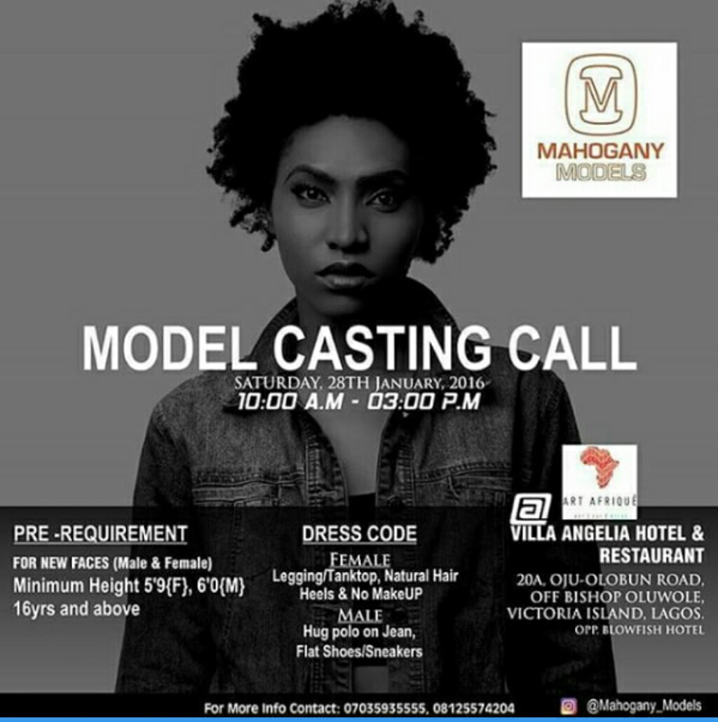 Model Casting Call