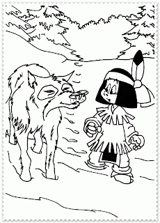 Ausmalbilder Yakari: Abenteuer mit dem Bleistift!