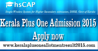 Kerala plus one admission, how to apply +1 course kerala, plus one ekajalam admission 2015, single window plus one admission 2015