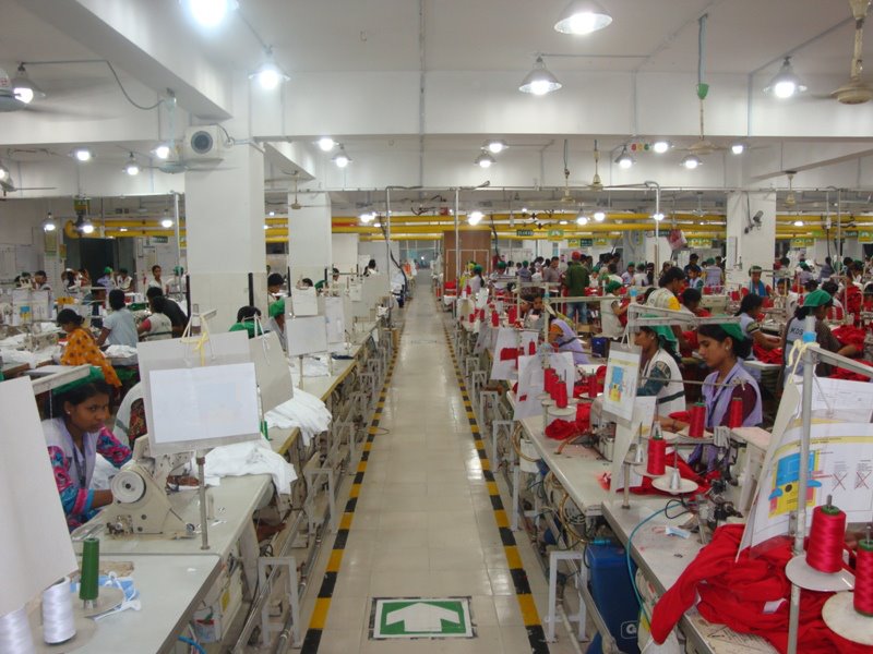 What are the Different Steps Involved in Cutting, Sewing and Finishing departments?