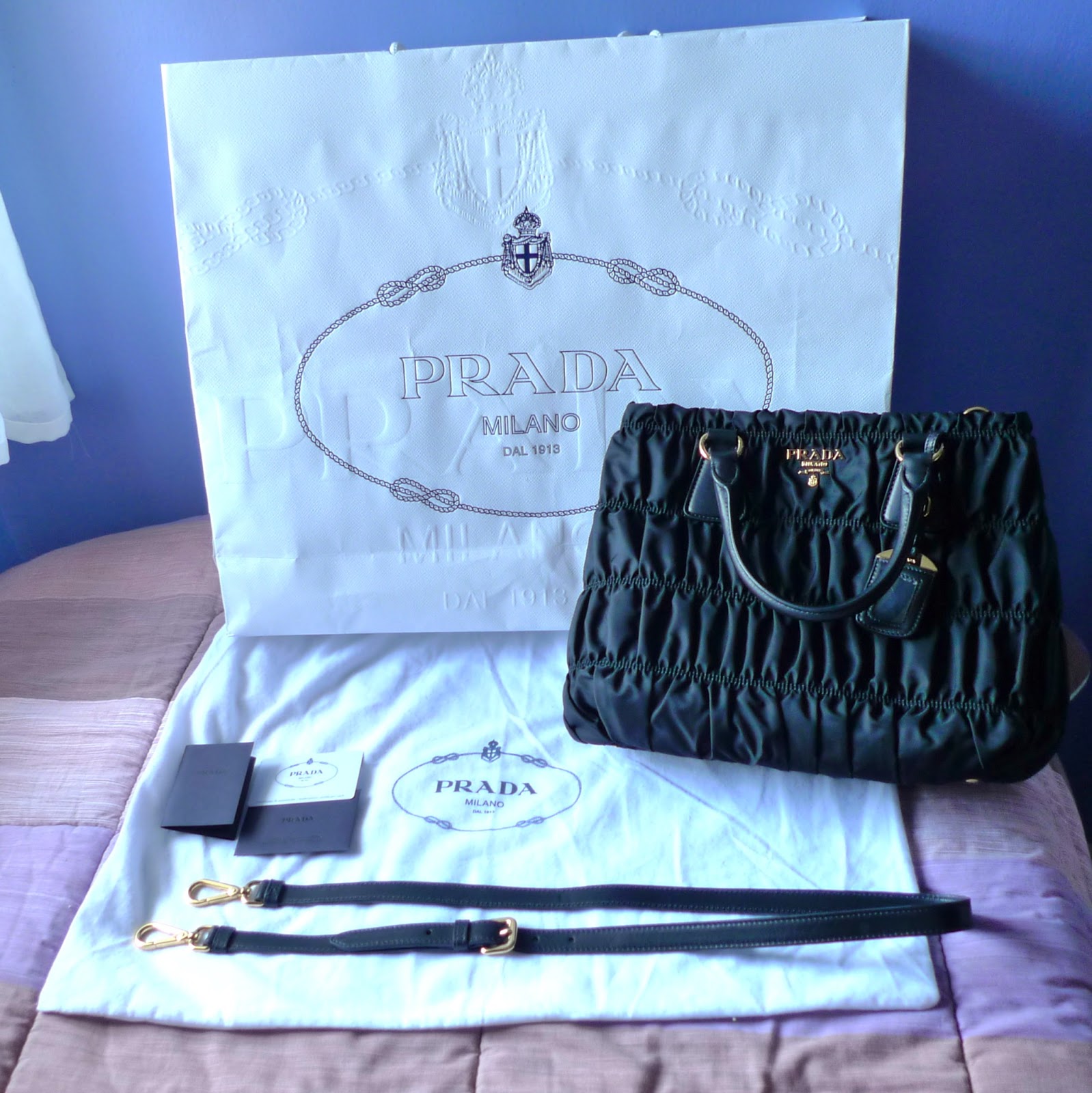 Prada - Authenticated Re-Nylon Handbag - Synthetic Beige Plain for Women, Good Condition