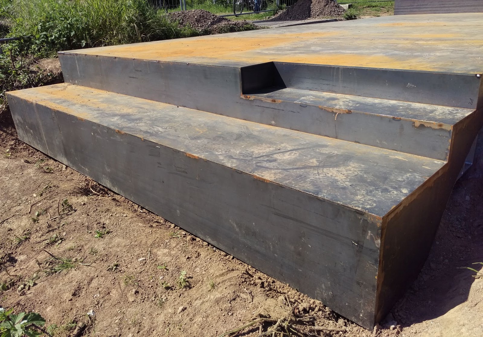 Cortenstahl Kirche Im Fluss Frobel Metallbau