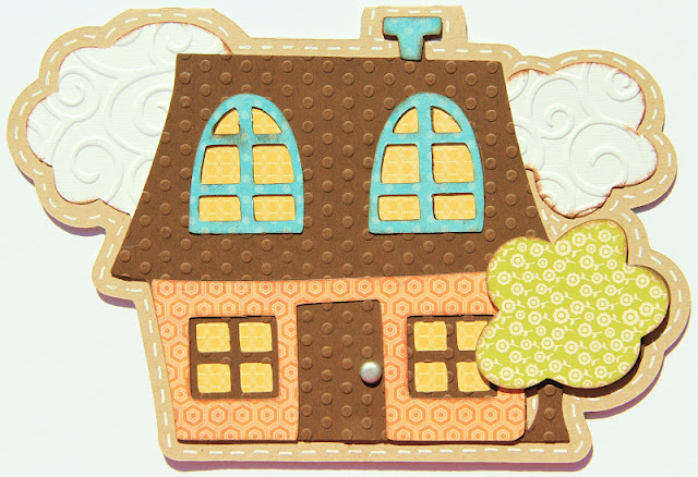 Snappy Scraps: House card