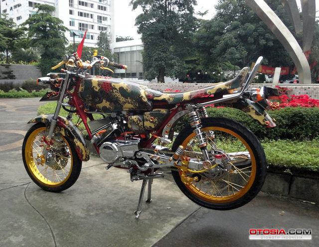 Gambar Motor Rx King Sederhana Motor Gambar Sederhana