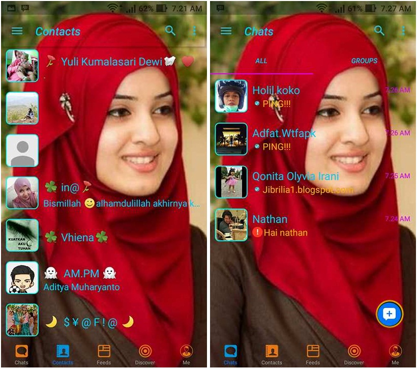 Download Kumpulan BBM MOD Transparan Delta Apk Terbaru Android Lengkap