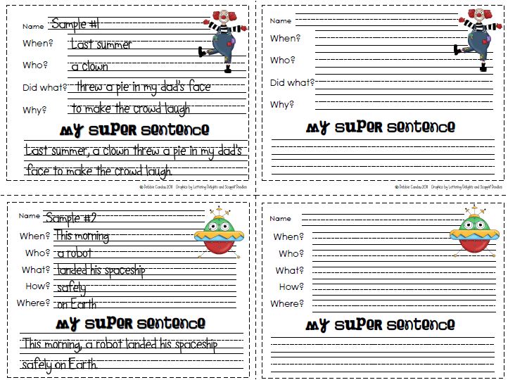 sailing-through-1st-grade-super-sentences