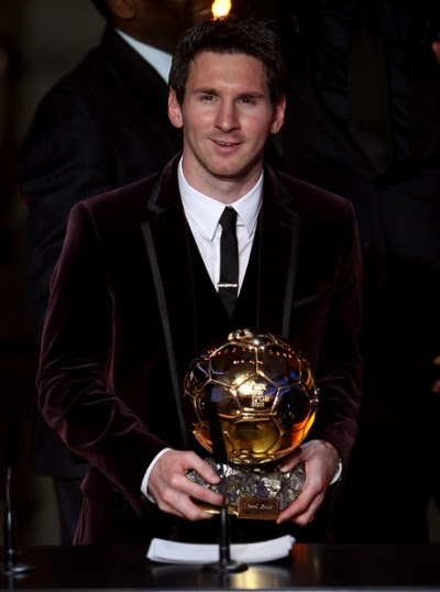 Maisha Times: Ballon d'Or 2011: Lionel Messi Wins Third Consecutive