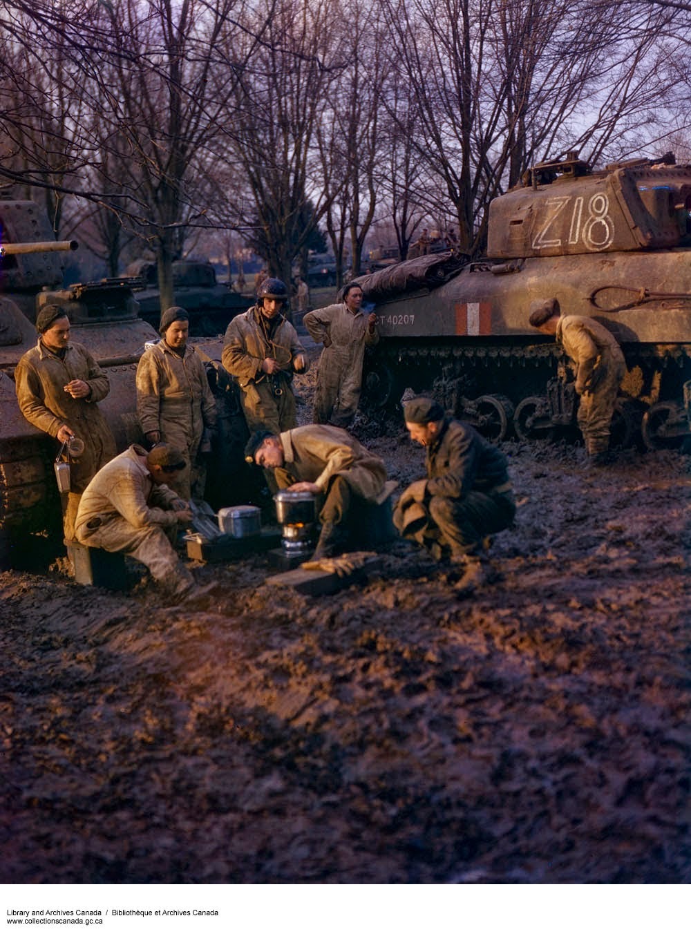 Rare and Wonderful Color Photos of Canadian Soldiers in World War II