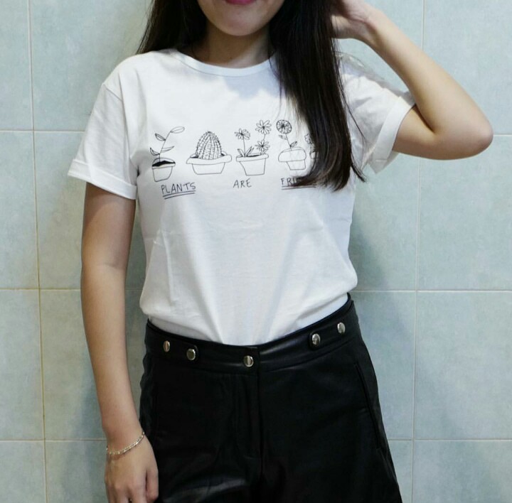 Baju kaos wanita KW04 model keren bikin cowok naksir Kamu