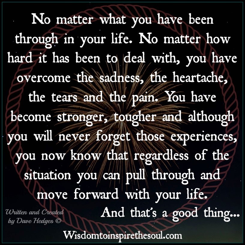 Daveswordsofwisdom.com: You can pull through.