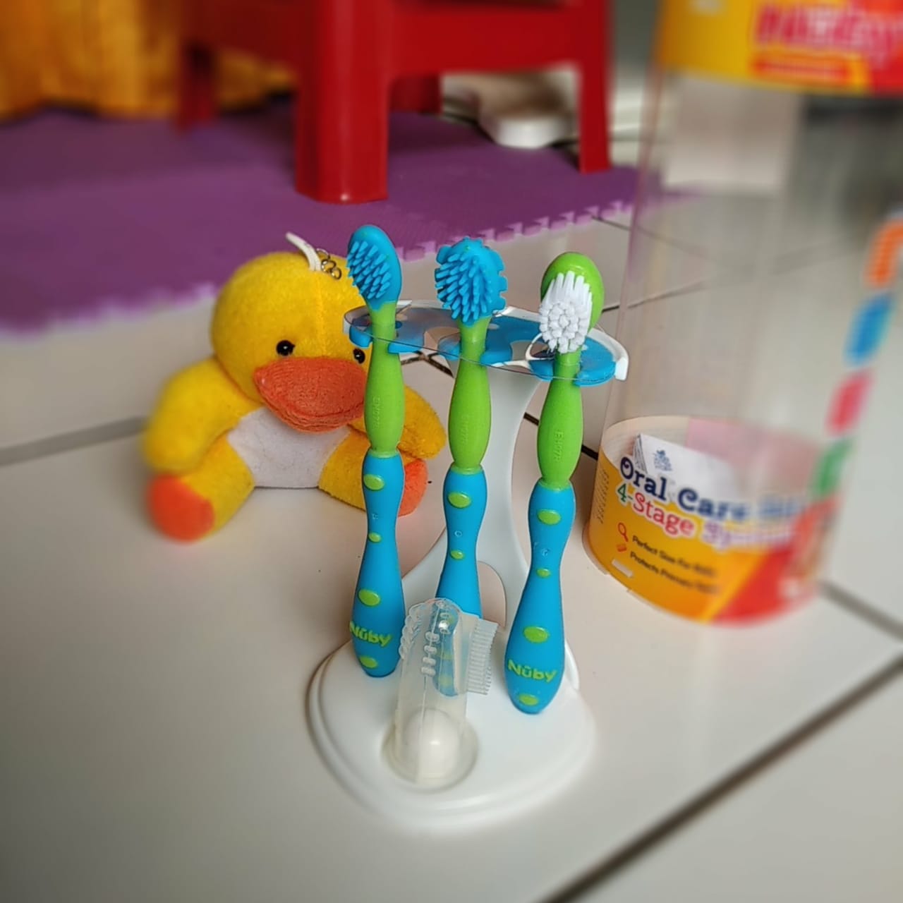 nuby oral care set