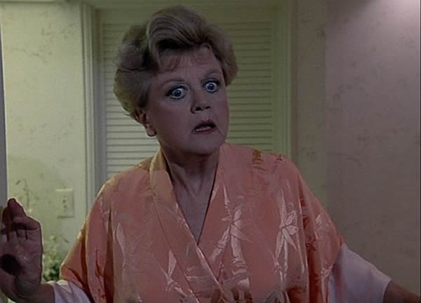 London Still: Don't threaten my love of Murder, She Wrote. I will cut you.