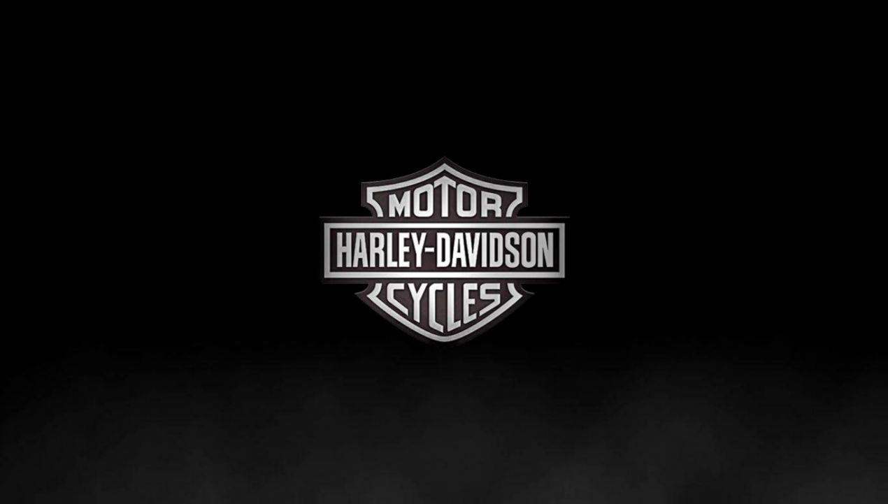 harley davidson balck wallpaper