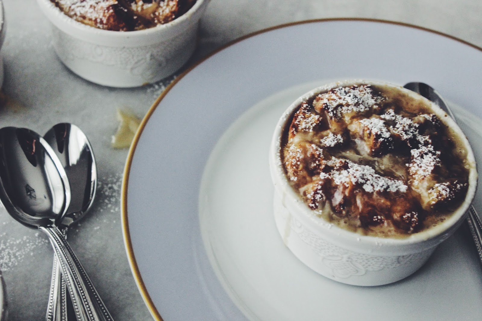 Cinnamon Raisin Bread Pudding with Maple Glaze D.M.R. Fine Foods