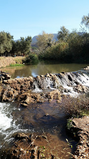 Parte alta de las Cascadas de Ouzoud