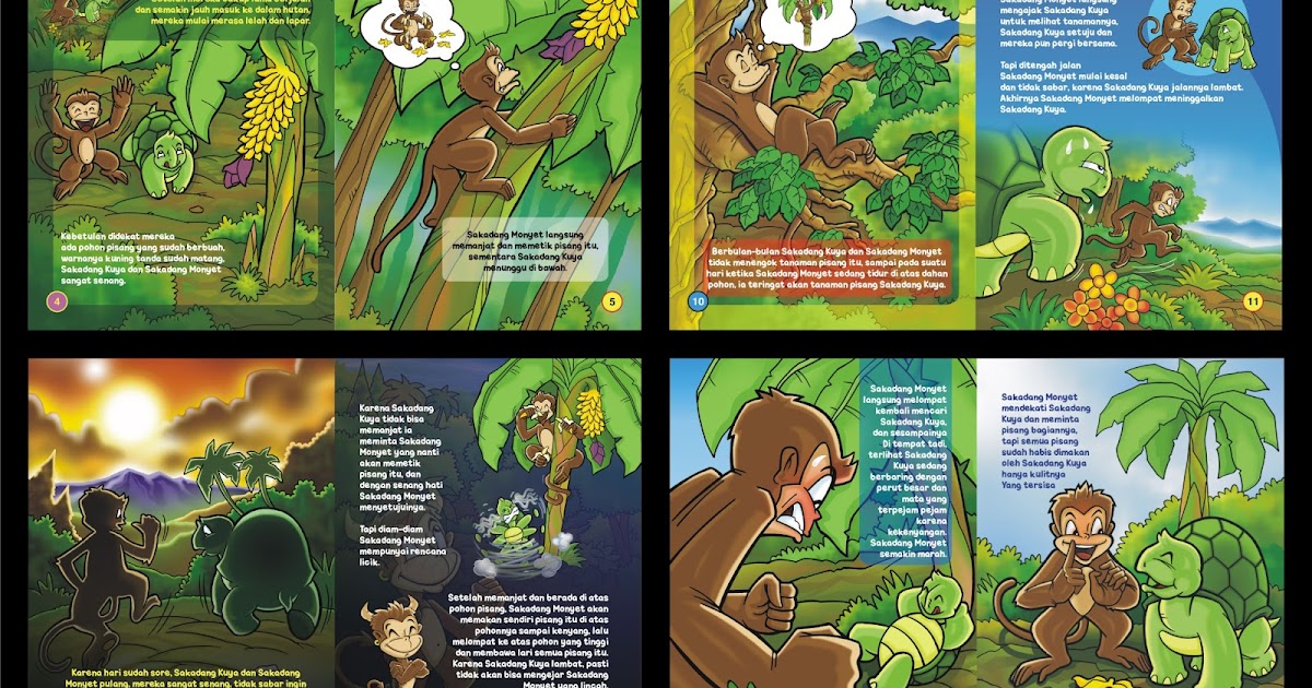 Berikut Sakadang Kuya Sakadang M Nyet Ngala Nangka