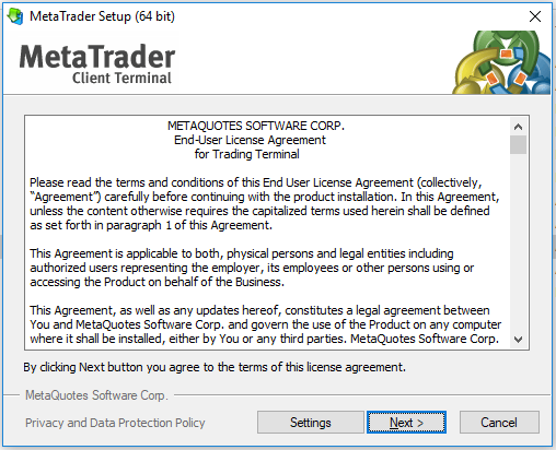 Proses Pertama Instalasi Trading Platform MetaTrader4