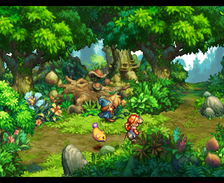 Legend of Mana - White forest