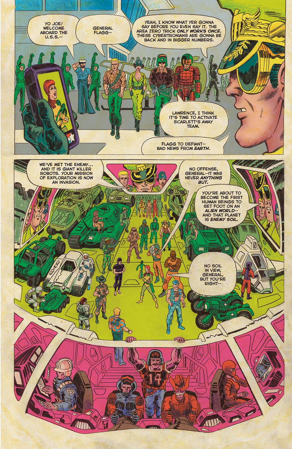Transformers vs. G.I. Joe chapter 1 page 20