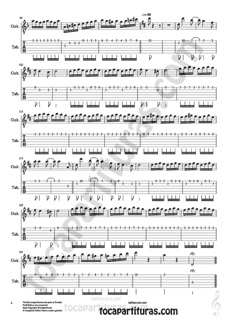 tubescore: Czardas by Monti Sheet Music for flute, violin, alto sax