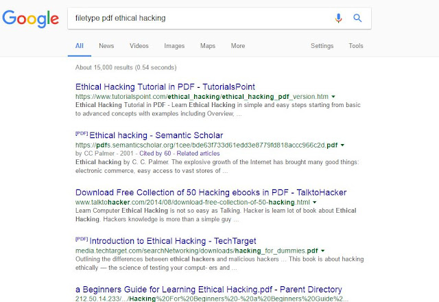 google hacking pdf