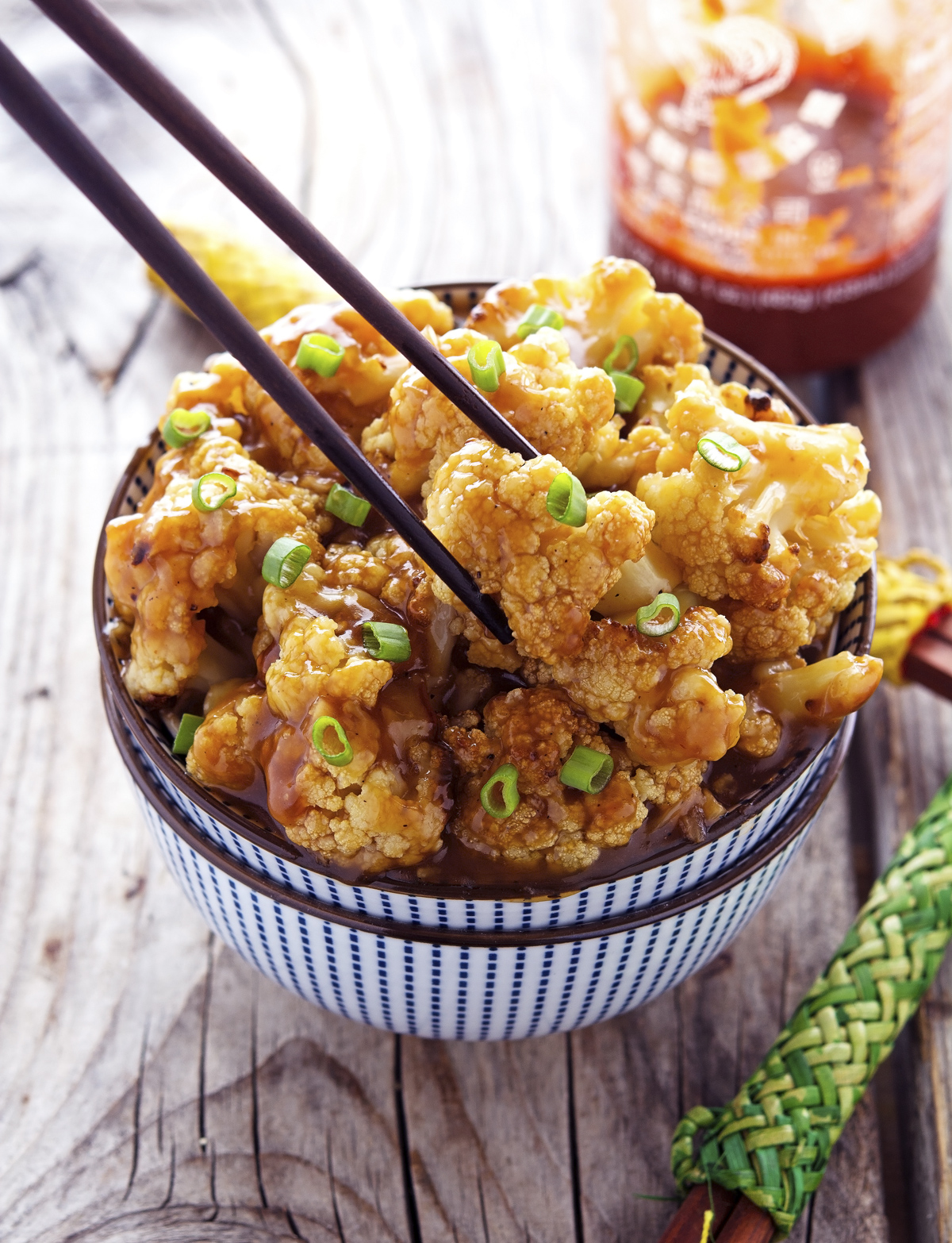The Iron You Spicy HoneyGarlic Roasted Cauliflower
