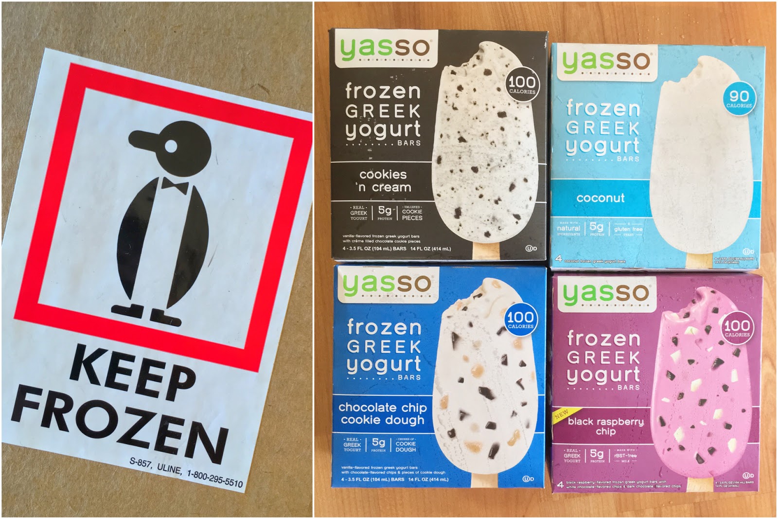 Carlee McDot REVIEW Yasso Frozen Greek Yogurt Bars