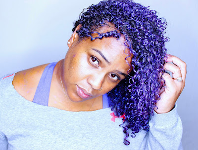 Rainbow Colors for Dark Natural Hair WITHOUT Damage! Pop! Curl Review