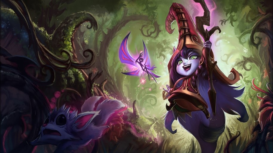 Lulu, LoL, Splash Art, 4K, #526 Wallpaper
