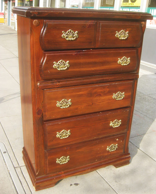 UHURU FURNITURE & COLLECTIBLES SOLD Pine Highboy and Night Stands 150
