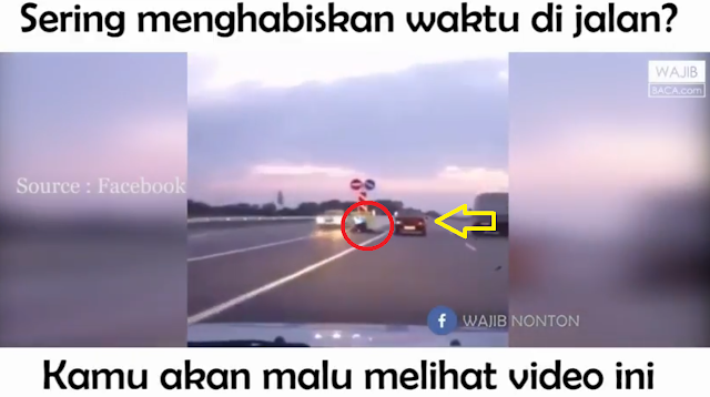 Sibuk Dijalan? Coba Perhatikan Orang Dalam Video Ini, Dijamin Mikir-Mikir Lagi