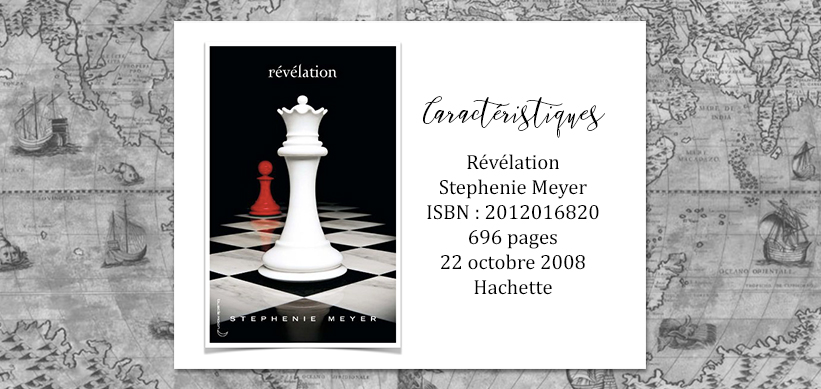 Couverture du livre Revelation de Stephenie Meyer Couverture du livre
