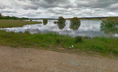 El embalse de Alarcón a la altura de Valverde de Júcar