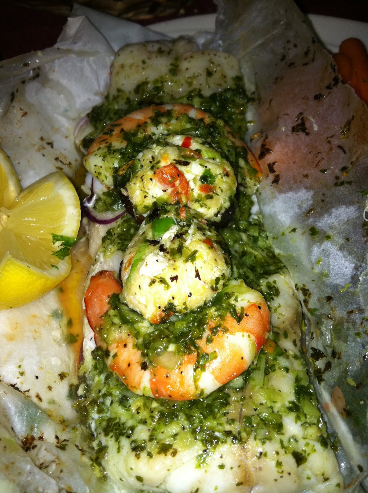 The Baeza Blog Taste Of Orange Blossom {Red Snapper in Parchment Paper}