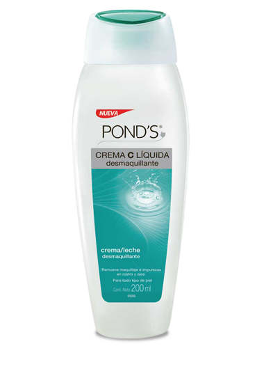 En la botica: Review: Pond´s C Desmaquillante Liquida crema c de ponds desmaquillante