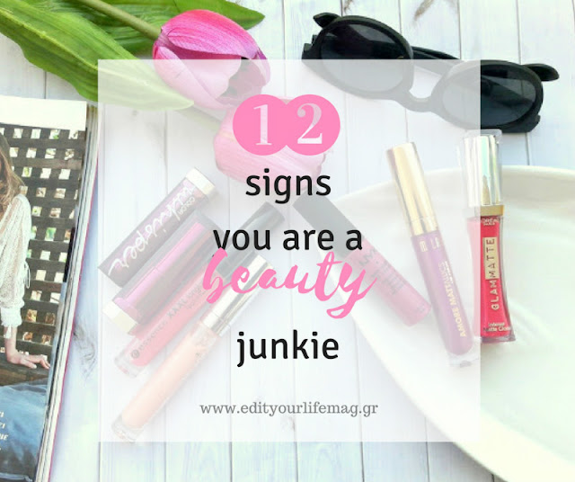 12 signs you are a beauty addict