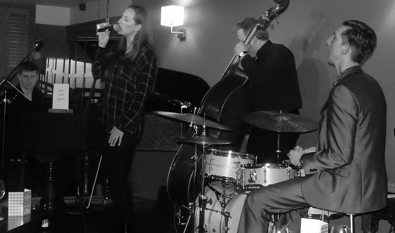 bebop spoken here Alice Grace and Peter Gilligan Trio The Cherry