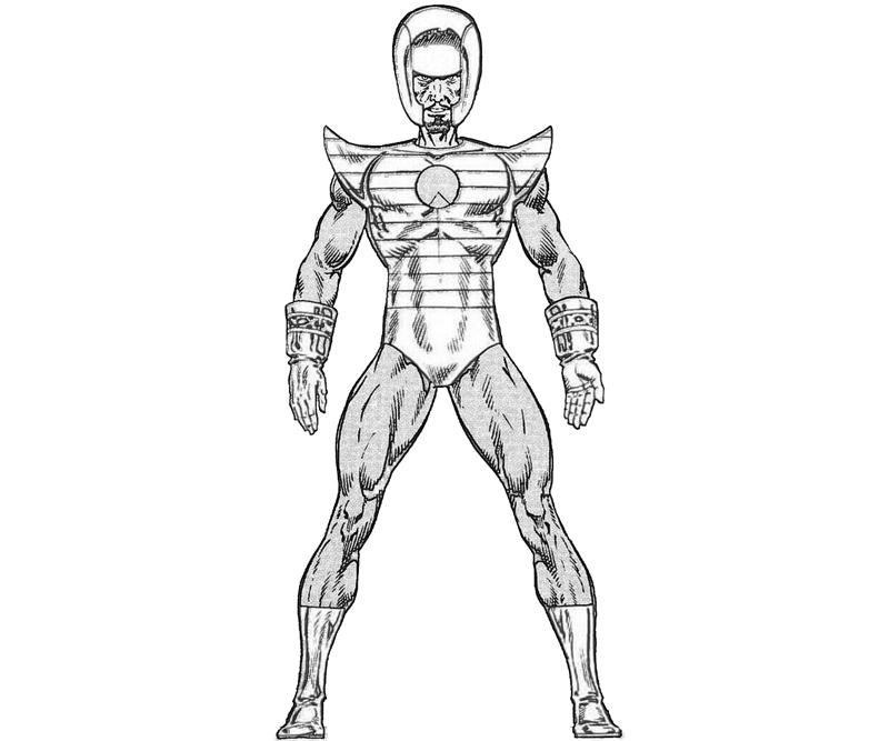 ultimate alliance coloring pages - photo #21