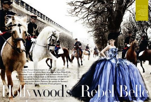 Kristen Stewart strips down high-fashion shoot for Vanity Fair magazine