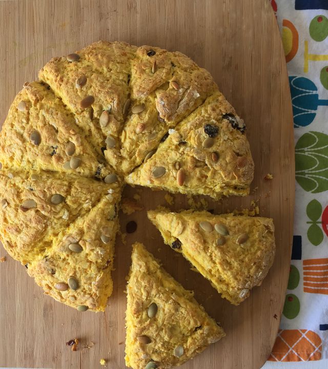 receta-scones-calabaza-http://bizcochosysancochos.blogspot.com/