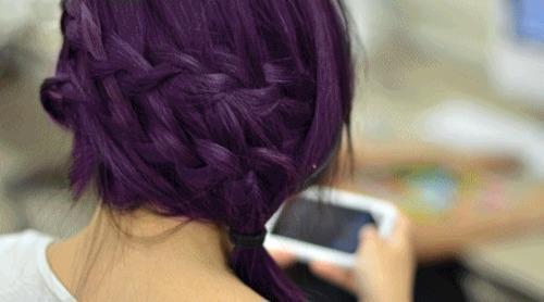 braid hairstyle haircolor