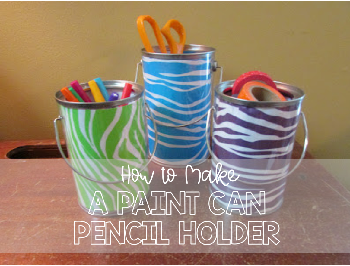 Paint Can Fun! Peace, Love, and First Grade