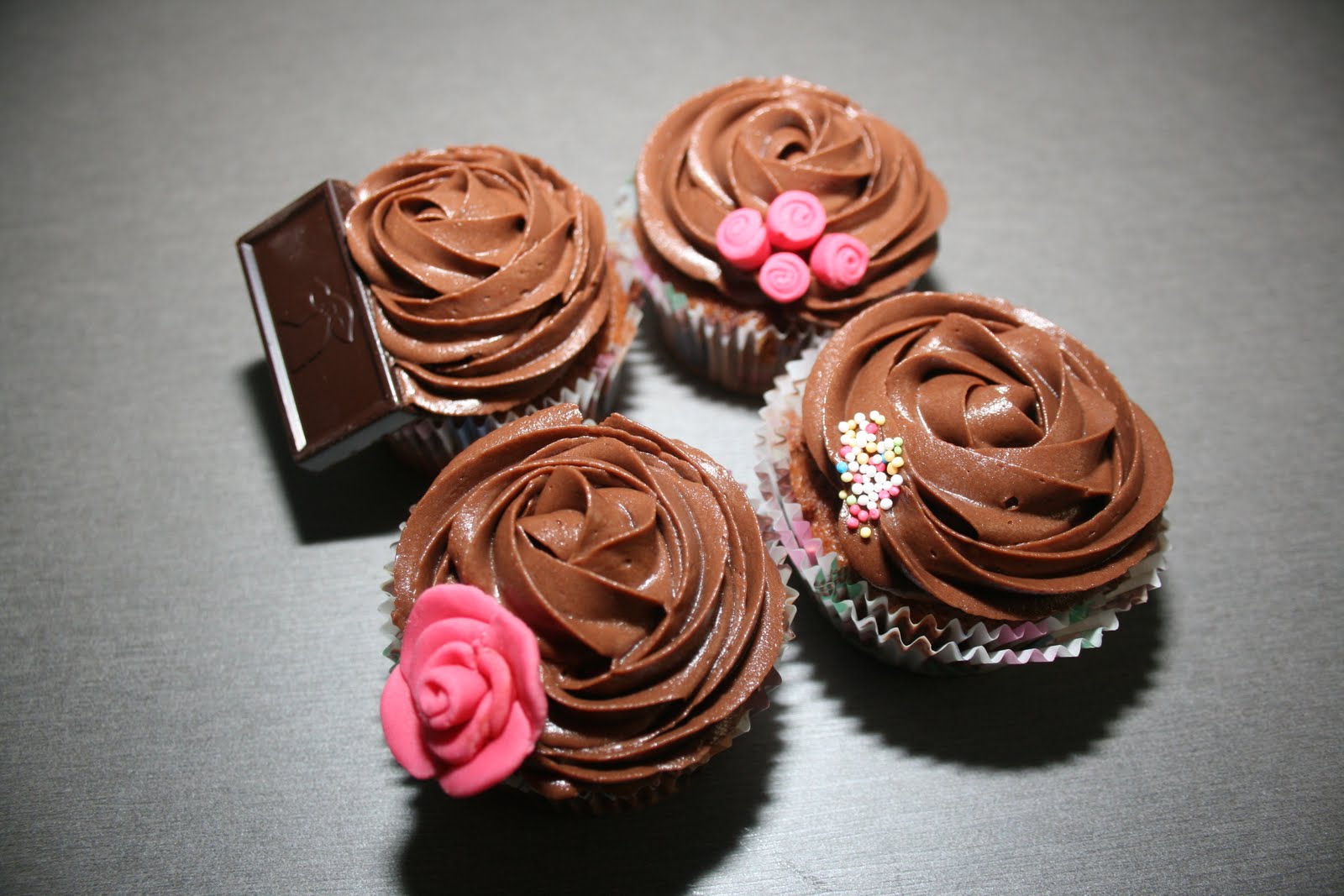 MI DULCE MARTINA Cupcakes de chocolate con harina integral y