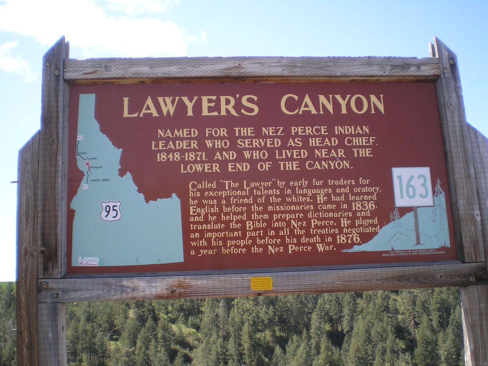 The Road Genealogist Grangeville to Lewiston, Idaho