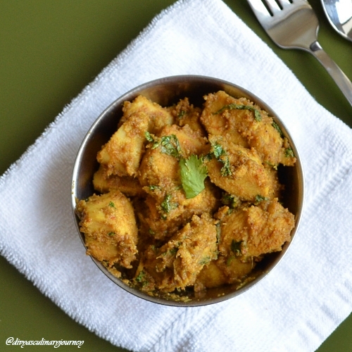 Divya's culinary journey: Chicken Fry (Andhra Style)