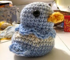 PATRON GRATIS PAJARO AMIGURUMI